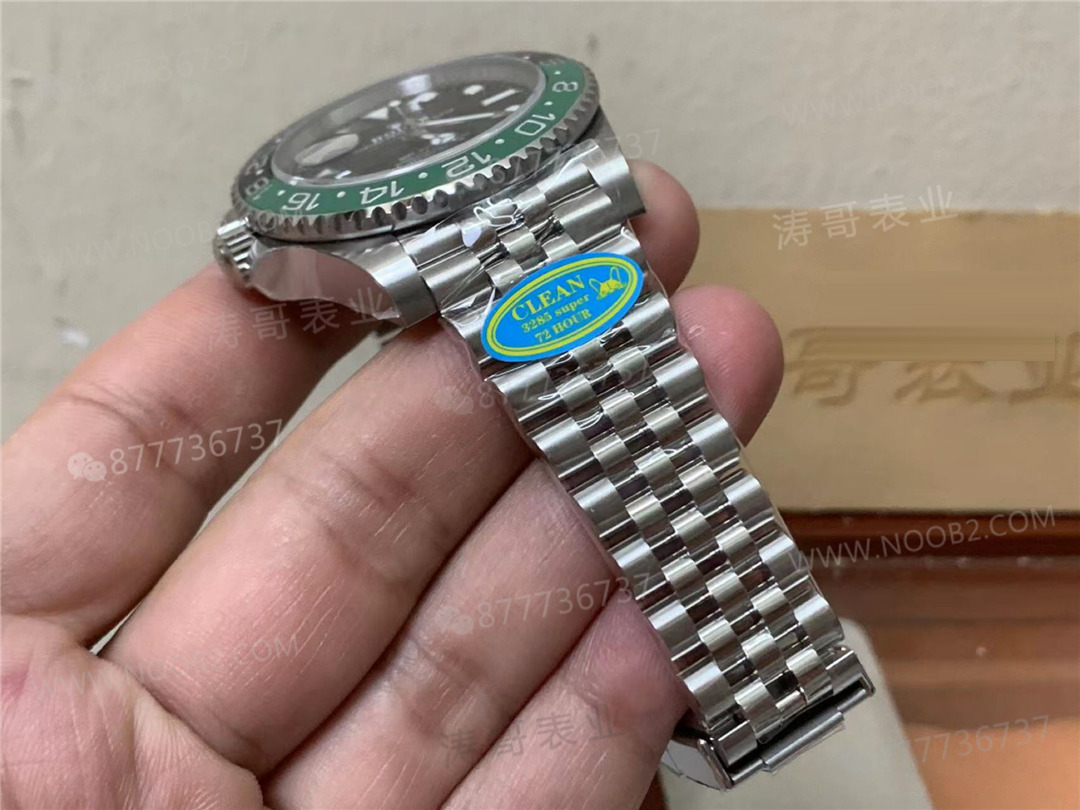 Clean Rolex GMT kırmızı-mavi (Pepsi) bezel, Dandong 3285 mekanizmayla nasıl bir saat? — 9. fotoğraf