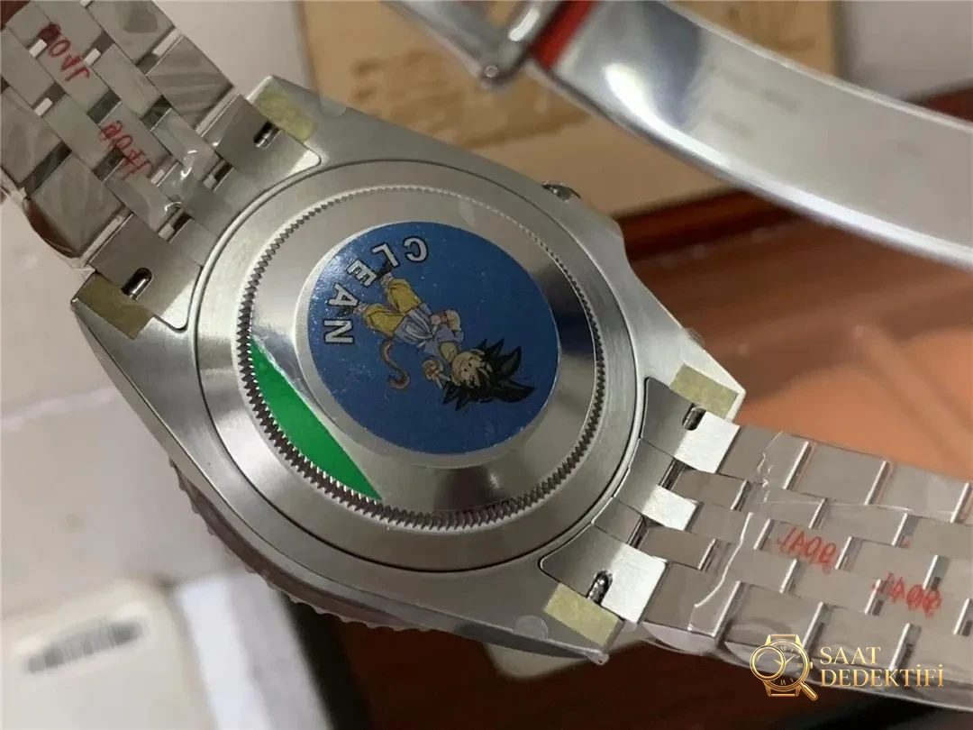 Clean Rolex GMT kırmızı-mavi (Pepsi) bezel, Dandong 3285 mekanizmayla nasıl bir saat? - Mekanizma Zemberek ve Balans Detayı