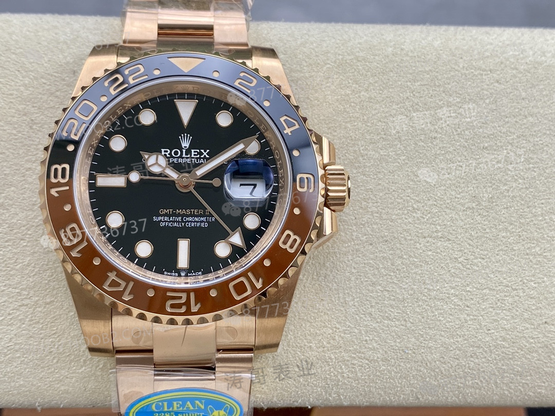 Clean Rolex GMT Sha Shi bezel / Büyük Yengeç Dandong 3285 işçiliği nasıl? — 2. fotoğraf