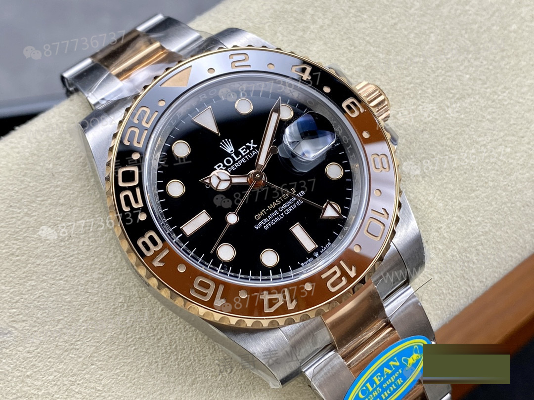 Clean Rolex GMT Sha Shi bezel / Büyük Yengeç Dandong 3285 işçiliği nasıl? — 3. fotoğraf