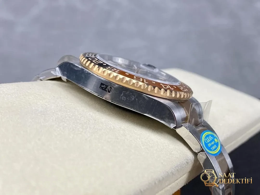 Clean Rolex GMT Sha Shi bezel / Büyük Yengeç Dandong 3285 işçiliği nasıl? - Makro Kadran ve İndeks İşçiliği