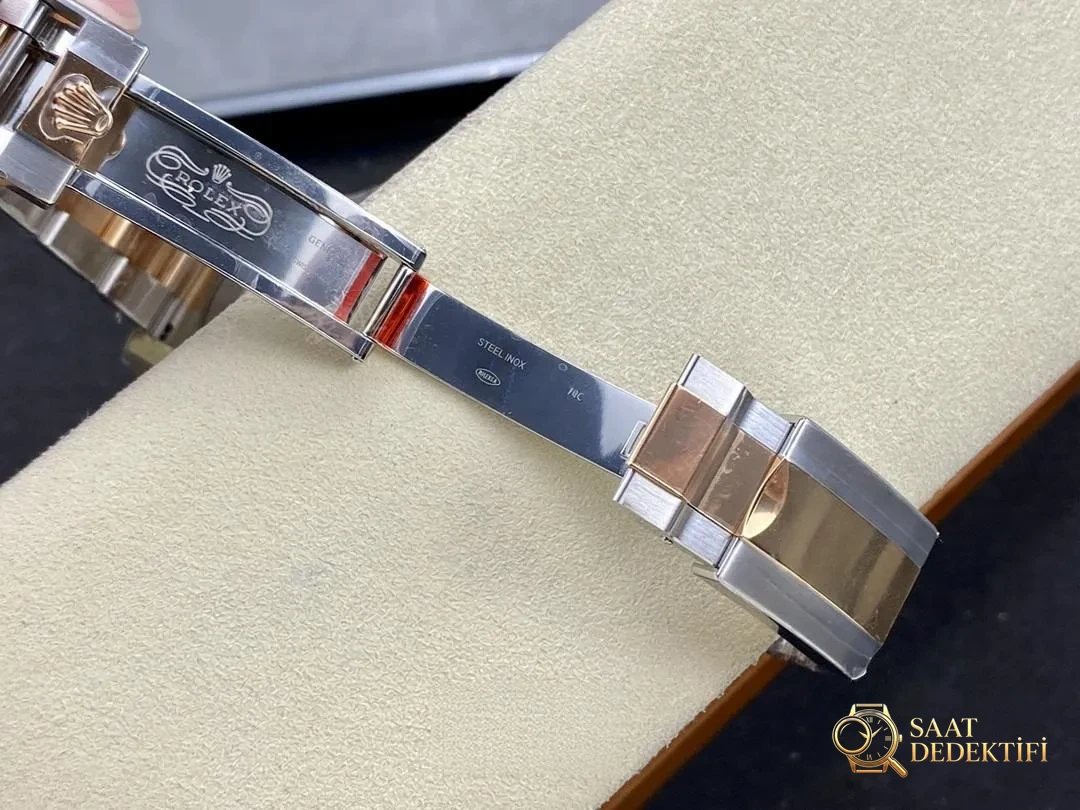 Clean Rolex GMT Sha Shi bezel / Büyük Yengeç Dandong 3285 işçiliği nasıl? - Mekanizma Zemberek ve Balans Detayı