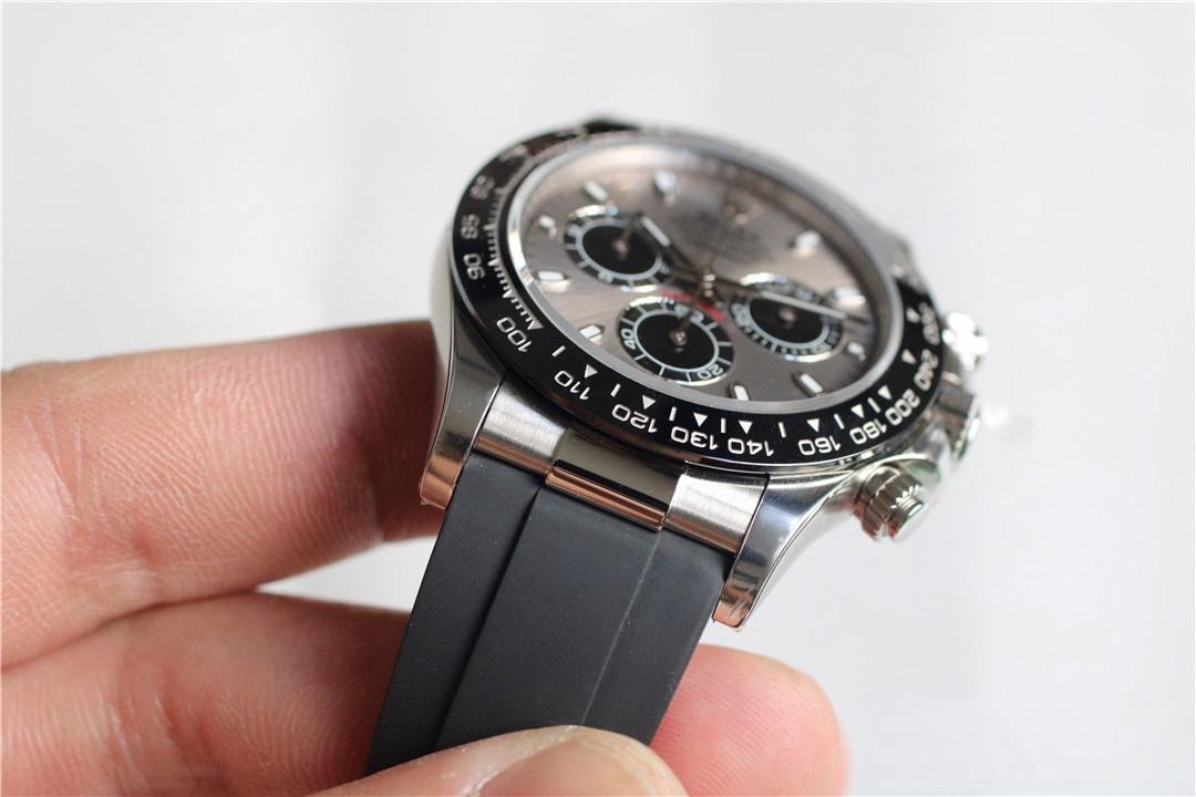 Clean Rolex gri kauçuk Daytona (Gri Ayı) 4130 mekanizmayla orijinaline rakip olabilir mi? — 4. fotoğraf