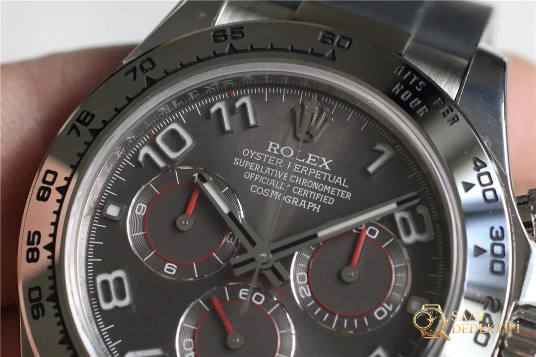 Clean Rolex gri şeytan Daytona 116519-0104 nasıl ayırt edilir? - Bilezik, Toka ve Klips Mekanizması