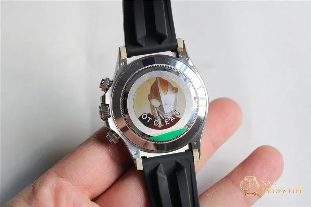 Clean Rolex gri şeytan Daytona 116519-0104 nasıl ayırt edilir? - Fosfor ve Super-LumiNova Gece Görünümü