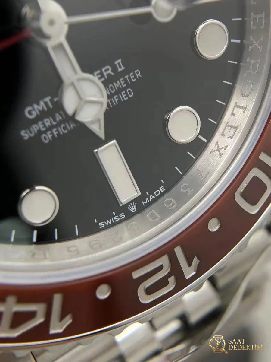 Clean Rolex Kola Bezel Kol Saati Detaylı İncelemesi - Bilezik, Toka ve Klips Mekanizması