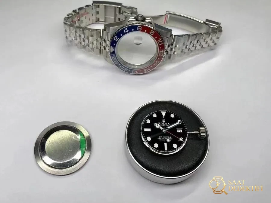 Clean Rolex Kola Bezel Kol Saati Detaylı İncelemesi - Makro Kadran ve İndeks İşçiliği