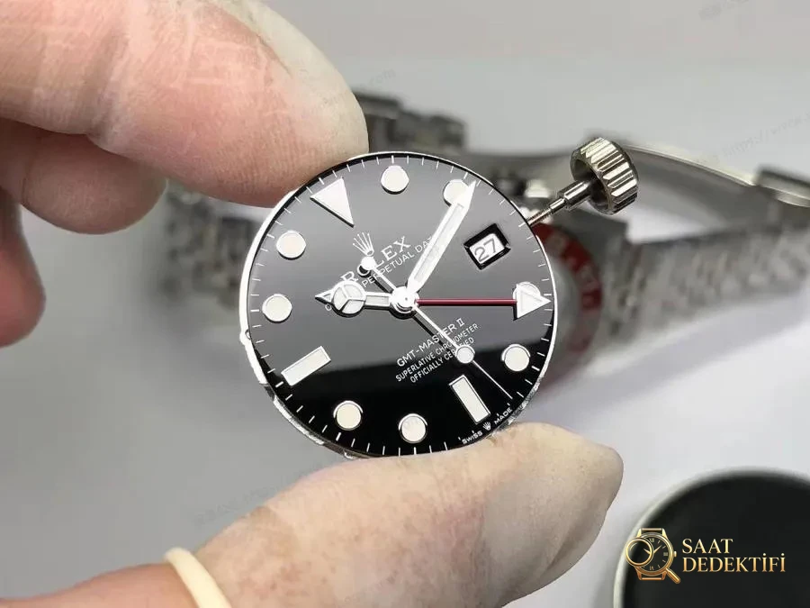 Clean Rolex Kola Bezel Kol Saati Detaylı İncelemesi - Klips Kilidi ve Lazer Damgalar