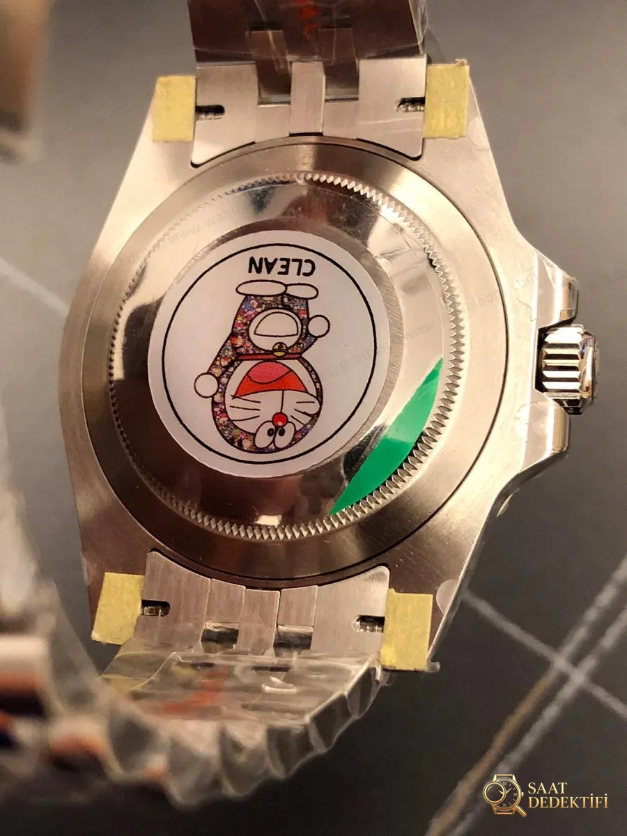 Clean Rolex Kola Bezel Kol Saati Detaylı İncelemesi - Mekanizma Zemberek ve Balans Detayı
