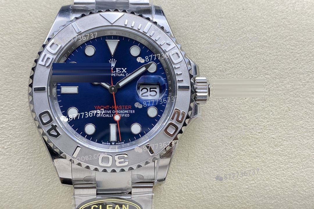 Clean Rolex mavi Yacht-Master 3235 mekanizması: AR ve EW arasında en iyi işçilik hangisinde? — 2. fotoğraf