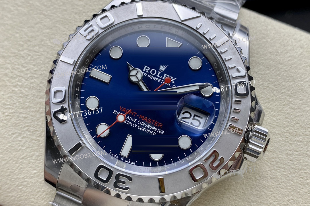 Clean Rolex mavi Yacht-Master 3235 mekanizması: AR ve EW arasında en iyi işçilik hangisinde? — 4. fotoğraf