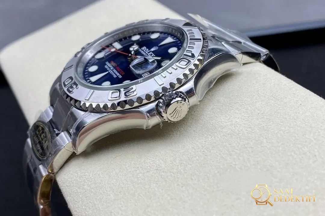 Mouvement Rolex Yacht-Master 3235 bleu propre : lequel a la meilleure finition entre AR et EW ? - Cadran macro et fabrication d'index