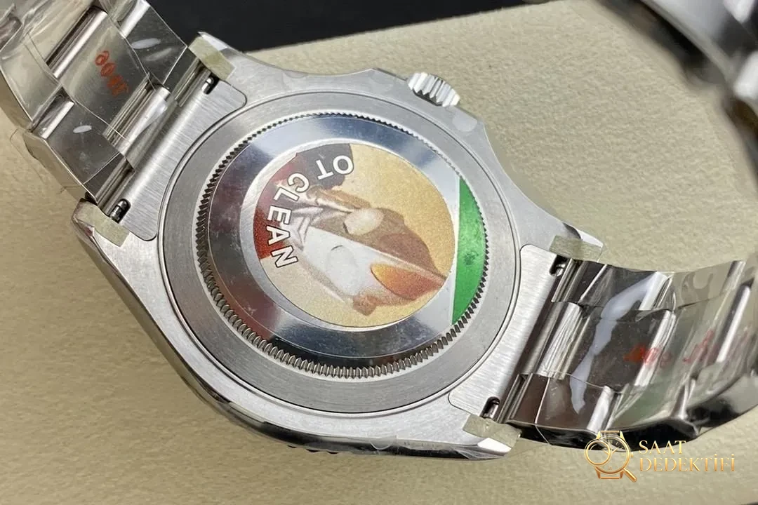 Mouvement Rolex Yacht-Master 3235 bleu propre : lequel a la meilleure finition entre AR et EW ? - Clip Lock et tampons laser