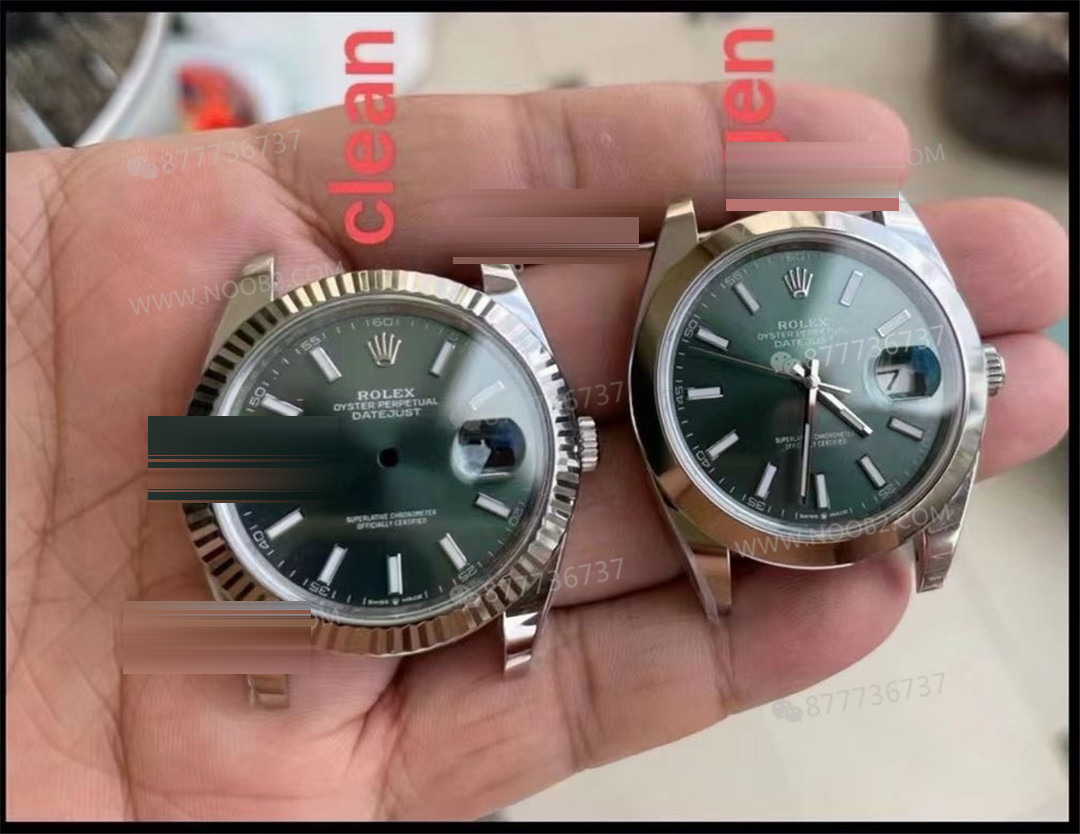 Clean Rolex nane yeşili Datejust kalitesi nasıl? — 1. fotoğraf