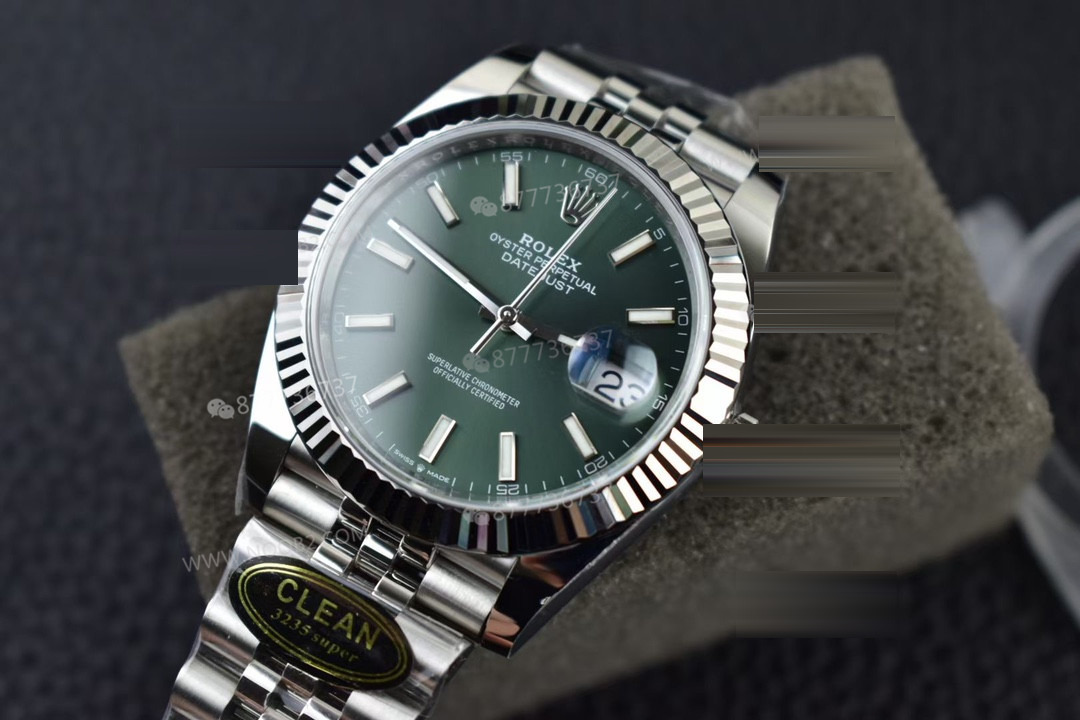 Clean Rolex nane yeşili Datejust kalitesi nasıl? — 5. fotoğraf