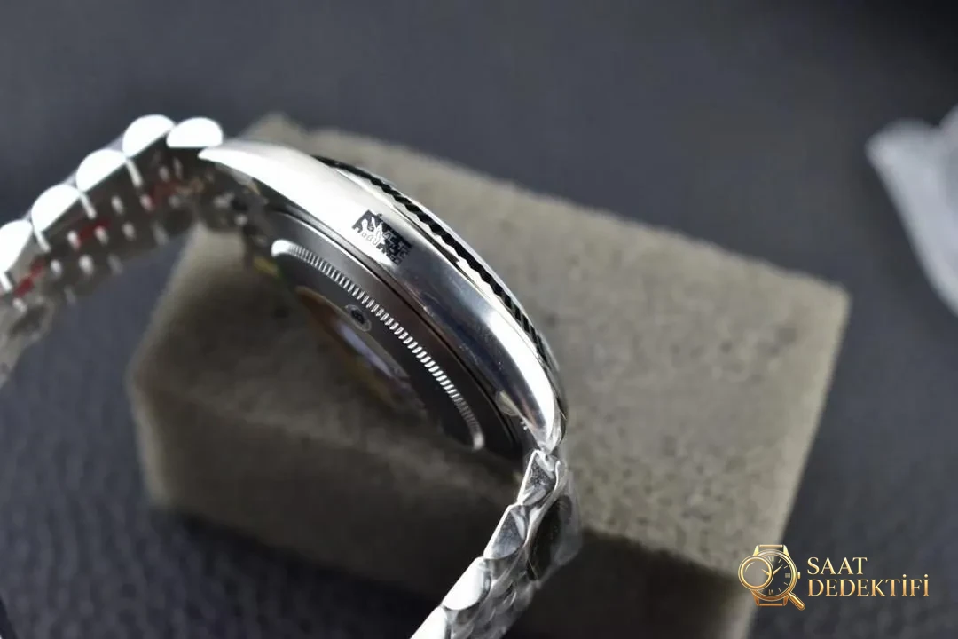 Clean Rolex nane yeşili Datejust kalitesi nasıl? - Klips Kilidi ve Lazer Damgalar