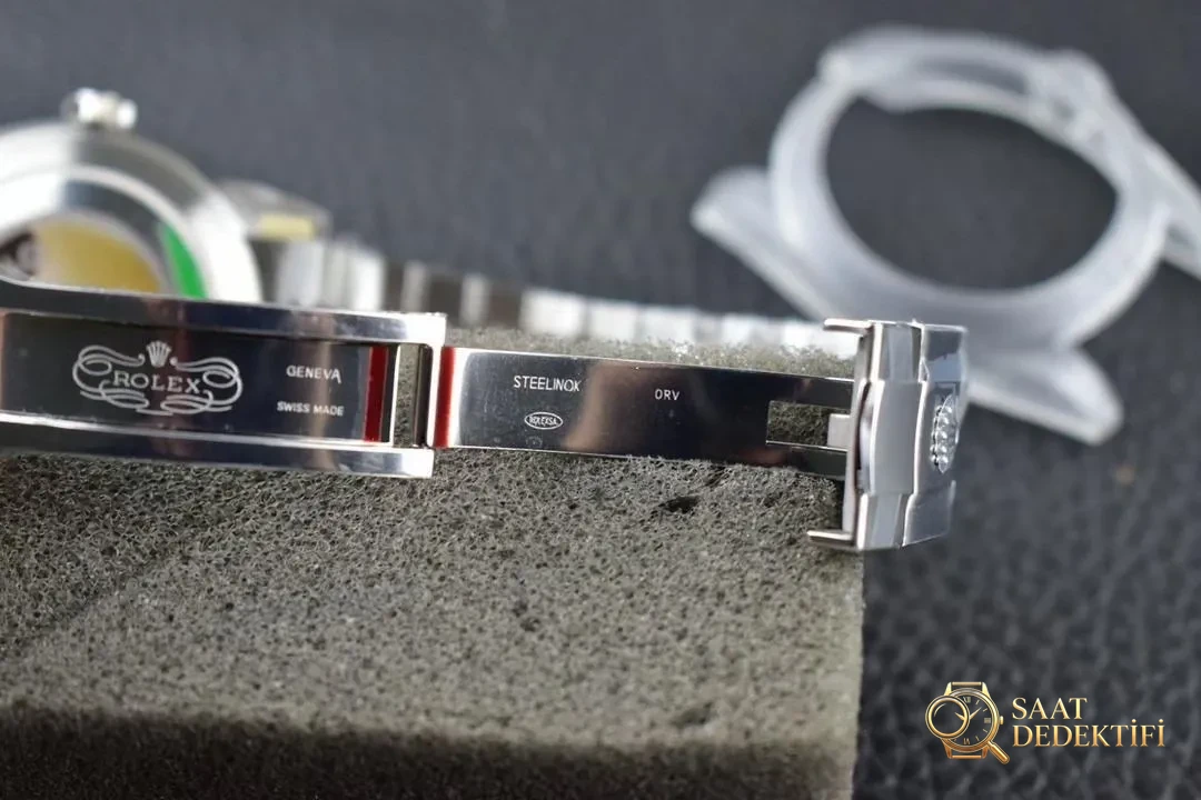 Clean Rolex nane yeşili Datejust kalitesi nasıl? - Mekanizma Zemberek ve Balans Detayı