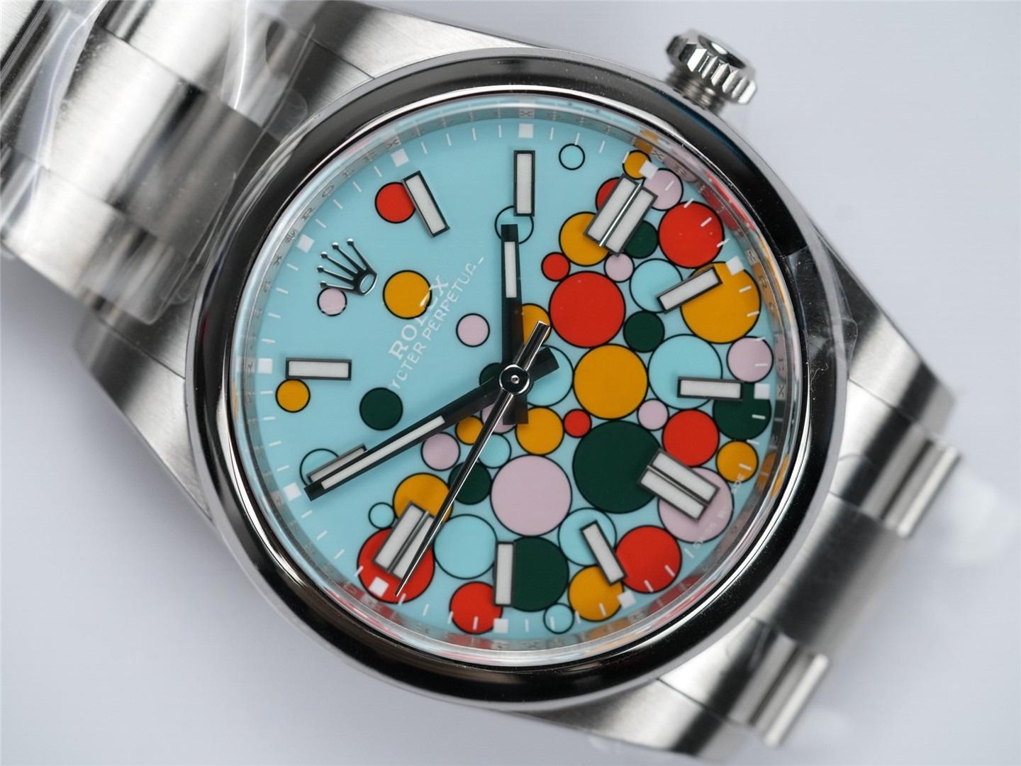 Clean Rolex Oyster Perpetual balon kadran 124300-0008 işçiliği nasıl? — 2. fotoğraf
