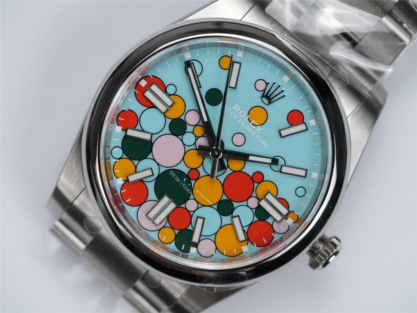 Clean Rolex Oyster Perpetual balon kadran 124300-0008 işçiliği nasıl? — 3. fotoğraf