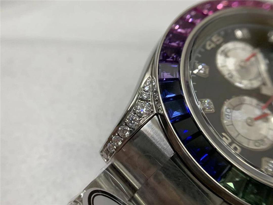 Clean Rolex Rainbow Daytona 4130 mekanizmalı modeli nereden satın alabilirim? — 11. fotoğraf