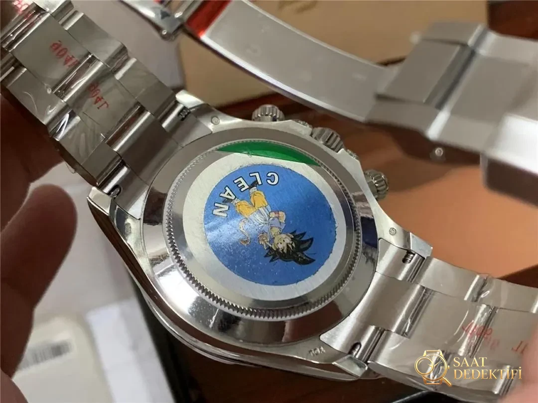 Clean Rolex Rainbow Daytona 4130 mekanizmalı modeli nereden satın alabilirim? - Bilezik Bakla Ayrımı ve Pim Yapısı