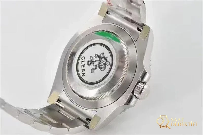 Clean Rolex Siyah Su Hayaleti Saatin İşçilik Detayları İncelemesi - Bilezik, Toka ve Klips Mekanizması