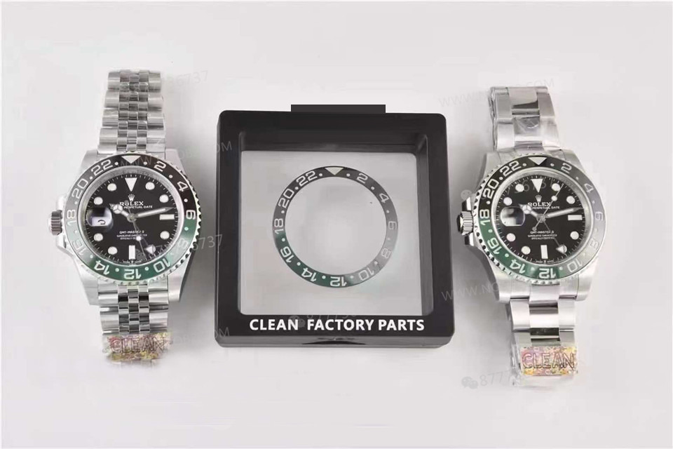 Clean Rolex Sprite Bezel GMT-Master Yeşil-Siyah Bezel Solak Yeni Model Ön Tanıtımı 2022 — 1. fotoğraf