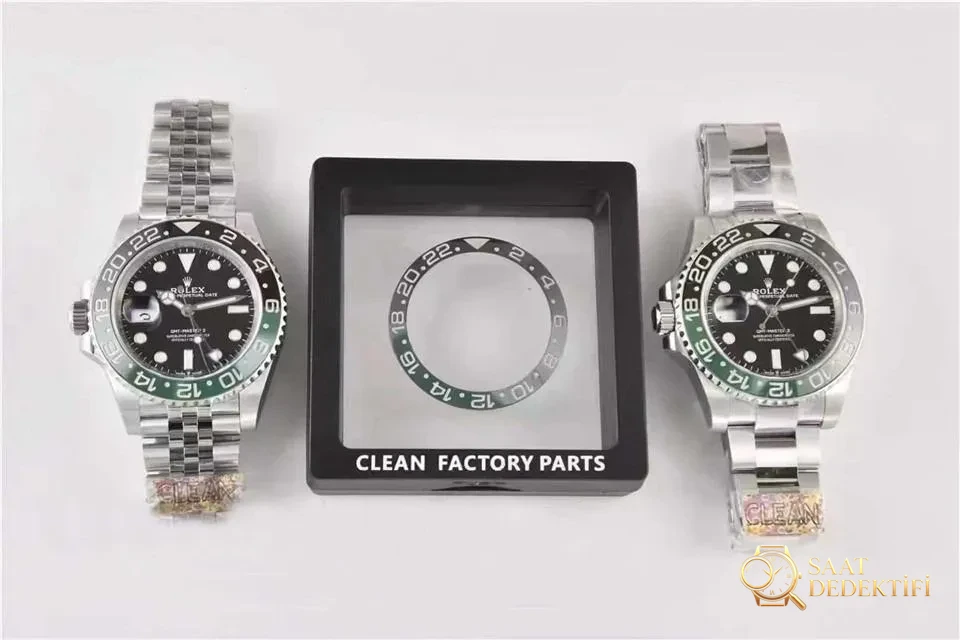 Clean Factory Cola bezel, Clean Factory resmi site, Clean Factory saat, Clean Factory GMT-Master, Clean Factory Pepsi bezel, Clean Factory Batman bezel, Clean yeşil-siyah bezel, Clean Sprite bezel