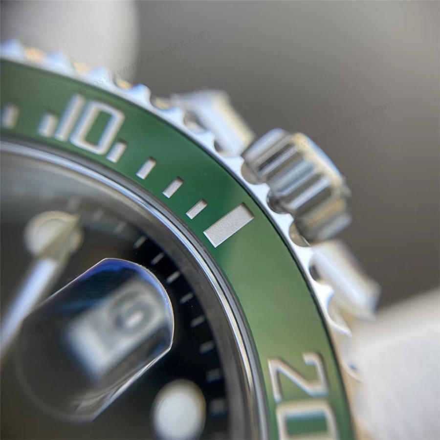 Clean Rolex Yeşil Su Hayaleti (Green Submariner) Saatin İşçilik Detayları İncelemesi — 4. fotoğraf