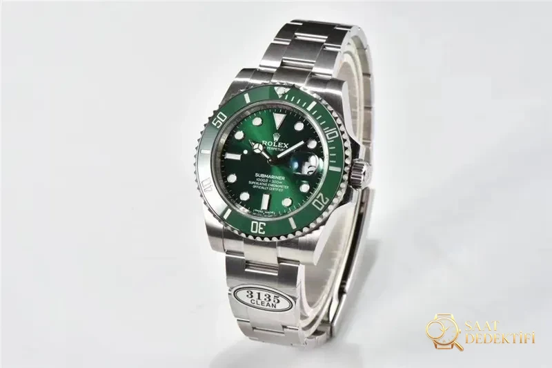 Clean Rolex Yeşil Su Hayaleti Kaça Alınır? - Kadran Detayı ve Bezel İşçiliği