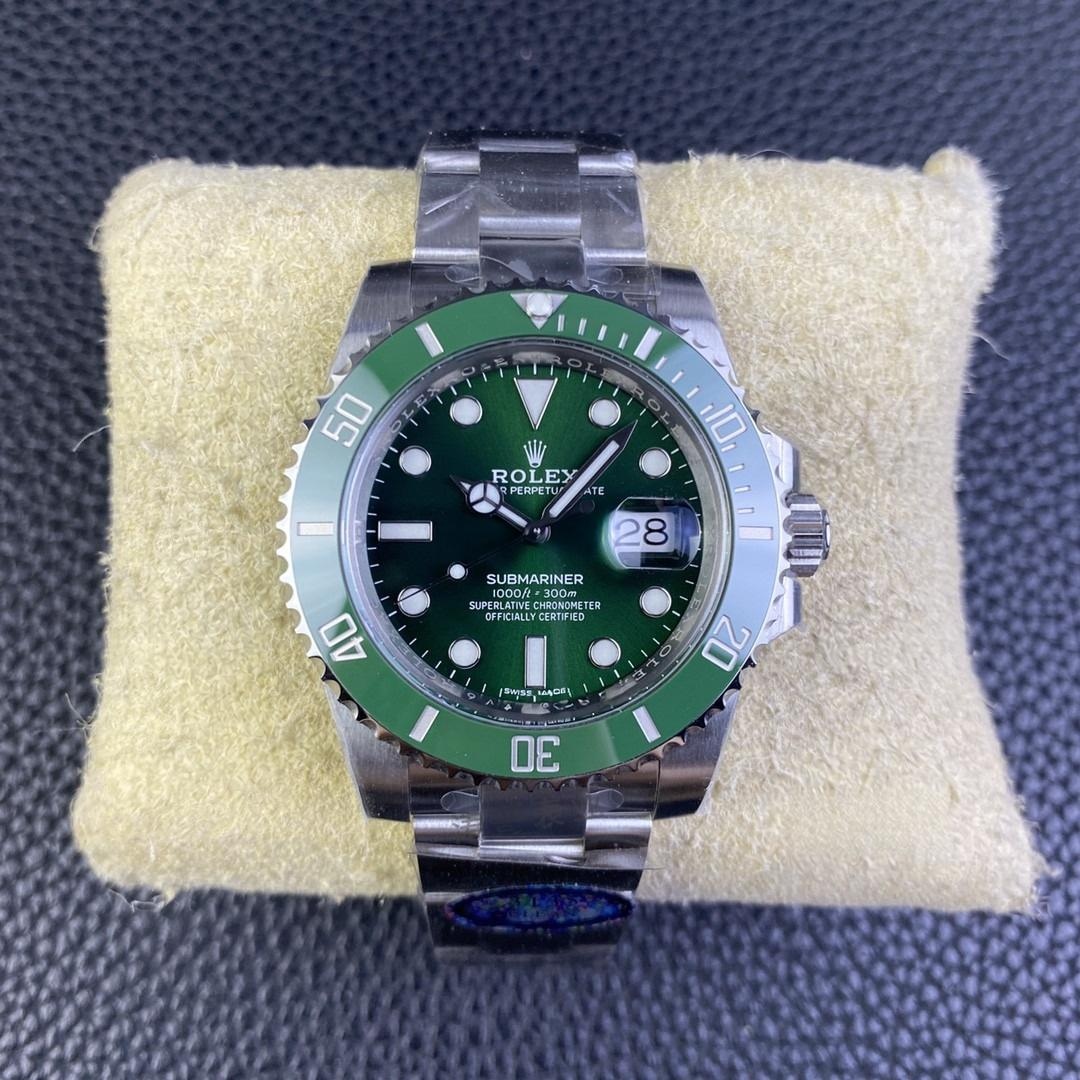 Clean Rolex Yeşil Su Hayaleti ve Siyah Su Hayaleti V5 Versiyonu 3135 Mekanizma İşçilik İncelemesi — 2. fotoğraf
