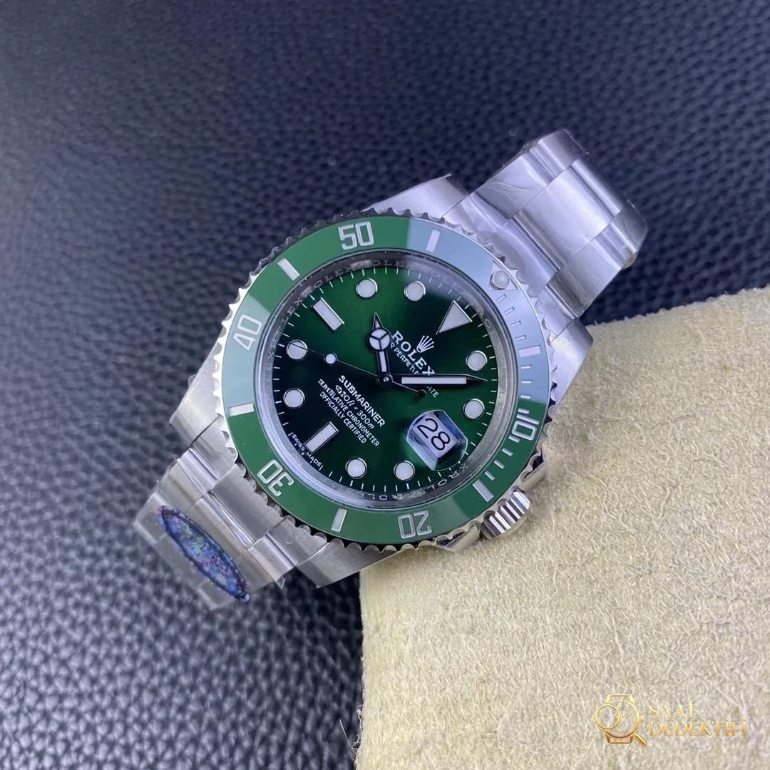 Clean Rolex Yeşil Su Hayaleti ve Siyah Su Hayaleti V5 Versiyonu 3135 Mekanizma İşçilik İncelemesi - Bilezik, Toka ve Klips Mekanizması