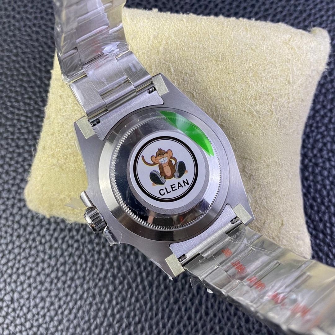 Clean Rolex Yeşil Su Hayaleti ve Siyah Su Hayaleti V5 Versiyonu 3135 Mekanizma İşçilik İncelemesi — 8. fotoğraf