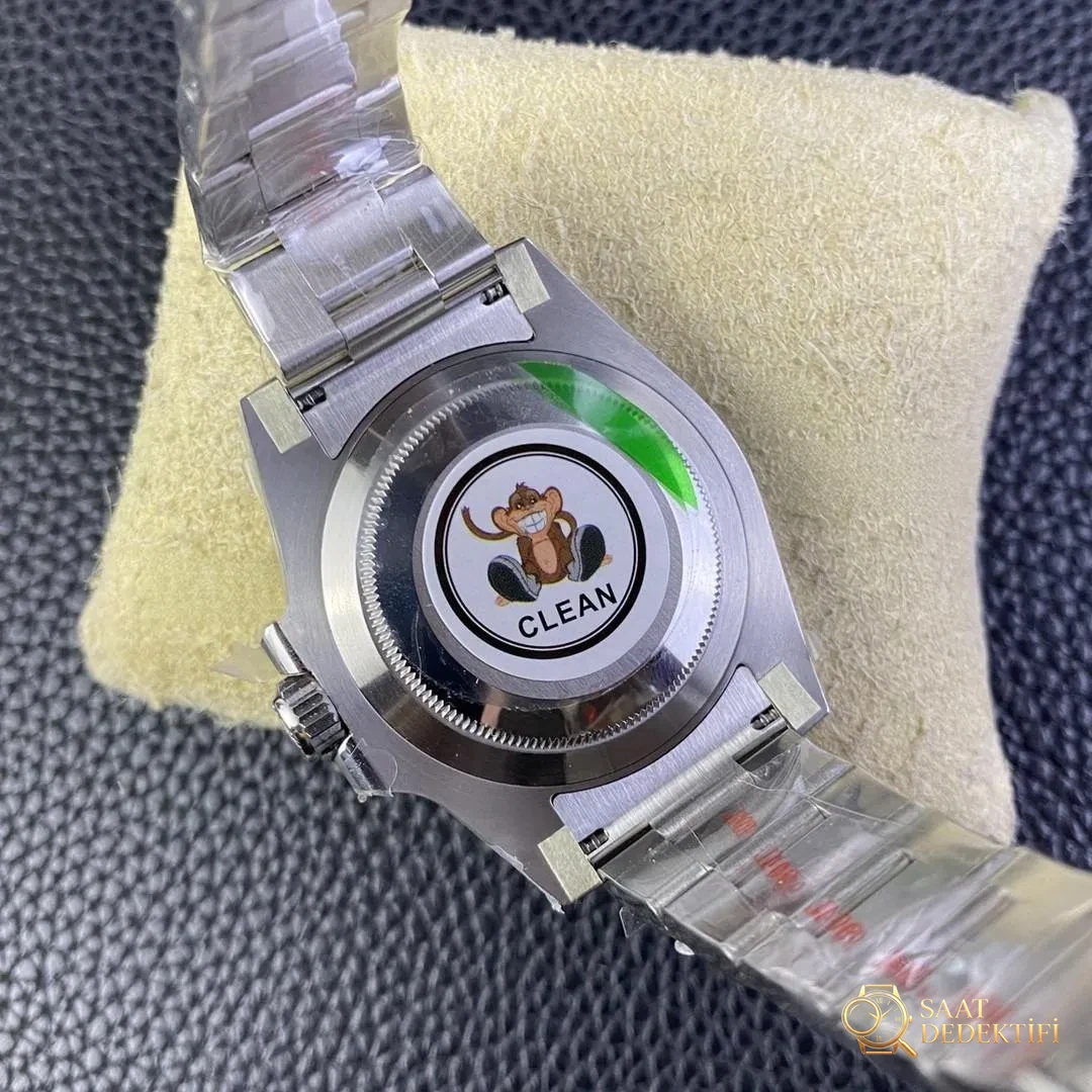 Clean Rolex Yeşil Su Hayaleti ve Siyah Su Hayaleti V5 Versiyonu 3135 Mekanizma İşçilik İncelemesi - Bilekte Duruş ve Kasa Orantısı