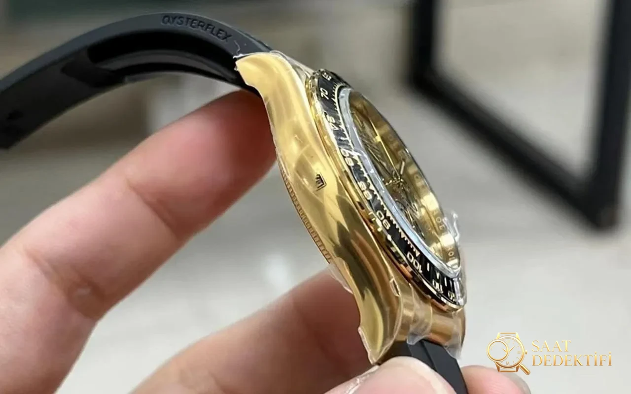 Clean Shawn Yue tarzı Rolex Daytona 4131 mekanizması bir bakışta sahte belli olur mu? - Bilekte Duruş ve Kasa Orantısı