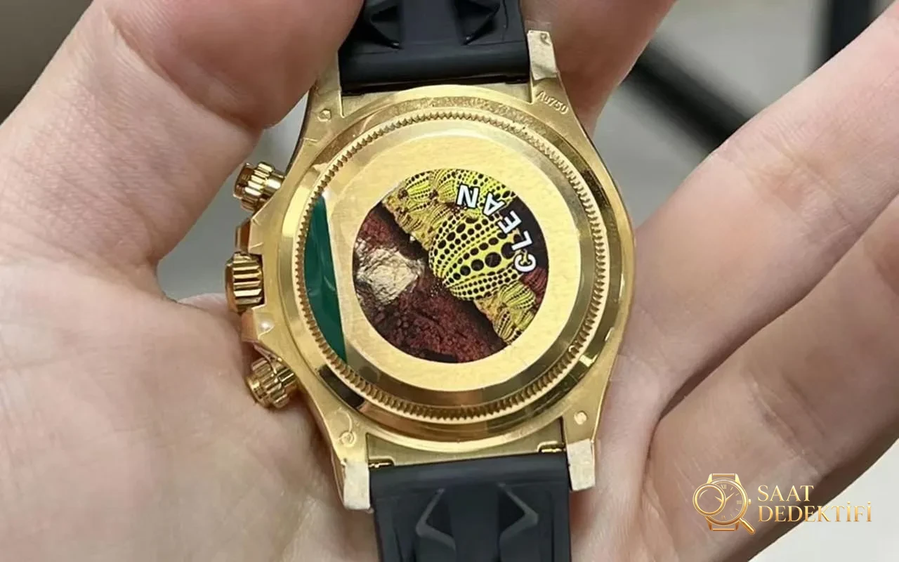 Clean Shawn Yue tarzı Rolex Daytona 4131 mekanizması bir bakışta sahte belli olur mu? - Fosfor ve Super-LumiNova Gece Görünümü