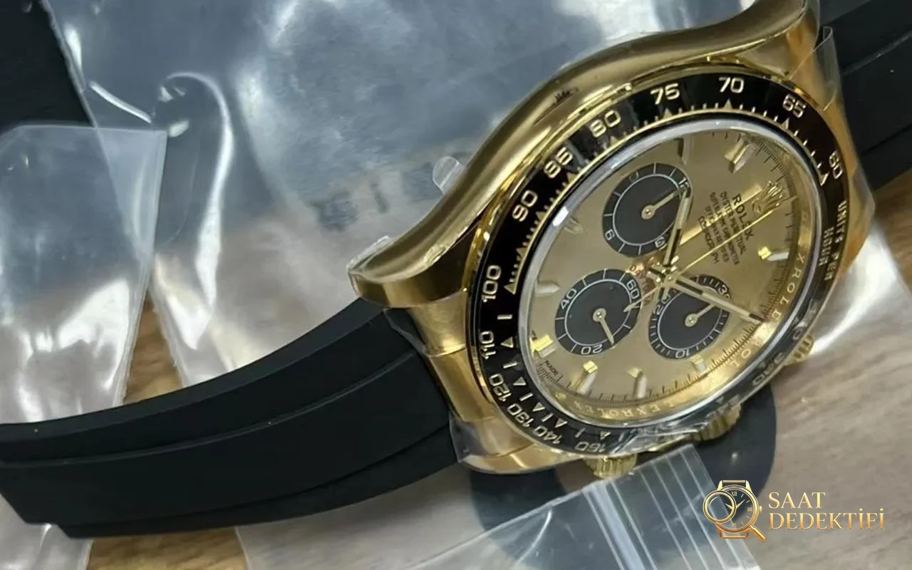Clean Shawn Yue tarzı Rolex Daytona 4131 mekanizması bir bakışta sahte belli olur mu? - Mekanizma Zemberek ve Balans Detayı