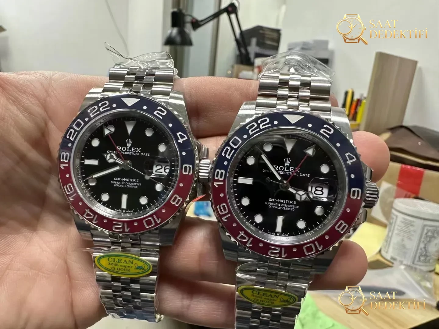 Clean V3 Pepsi GMT-Master - Kadran İbreleri ve Saniye Akışı