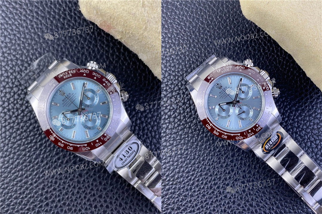 Clean ve BT Factory Rolex Buz Mavisi Daytona Karşılaştırması: Hangisinin Kalitesi Daha İyi? — 2. fotoğraf