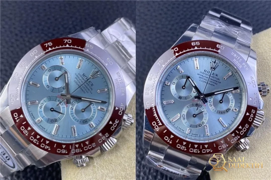 Clean ve BT Factory Rolex Buz Mavisi Daytona Karşılaştırması: Hangisinin Kalitesi Daha İyi? - Bilezik, Toka ve Klips Mekanizması