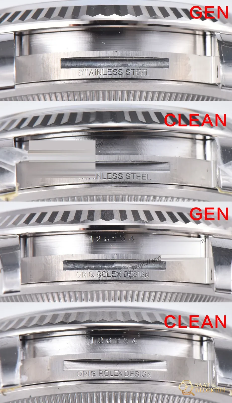 Rolex Datejust 126234 Clean Factory İncelemesi - görsel 94