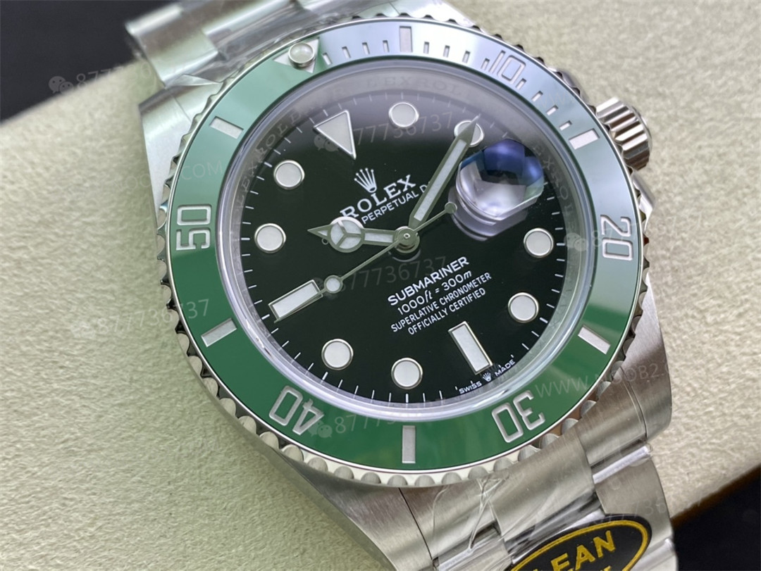 Clean yeşil su hayaleti 126610LV yeşil-siyah 41 mm replika saat nasıl seçilir? — 2. fotoğraf