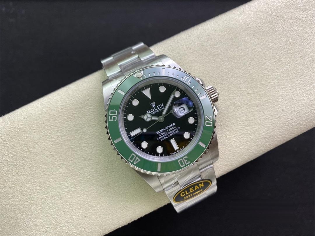 Clean yeşil su hayaleti 126610LV yeşil-siyah 41 mm replika saat nasıl seçilir? — 4. fotoğraf