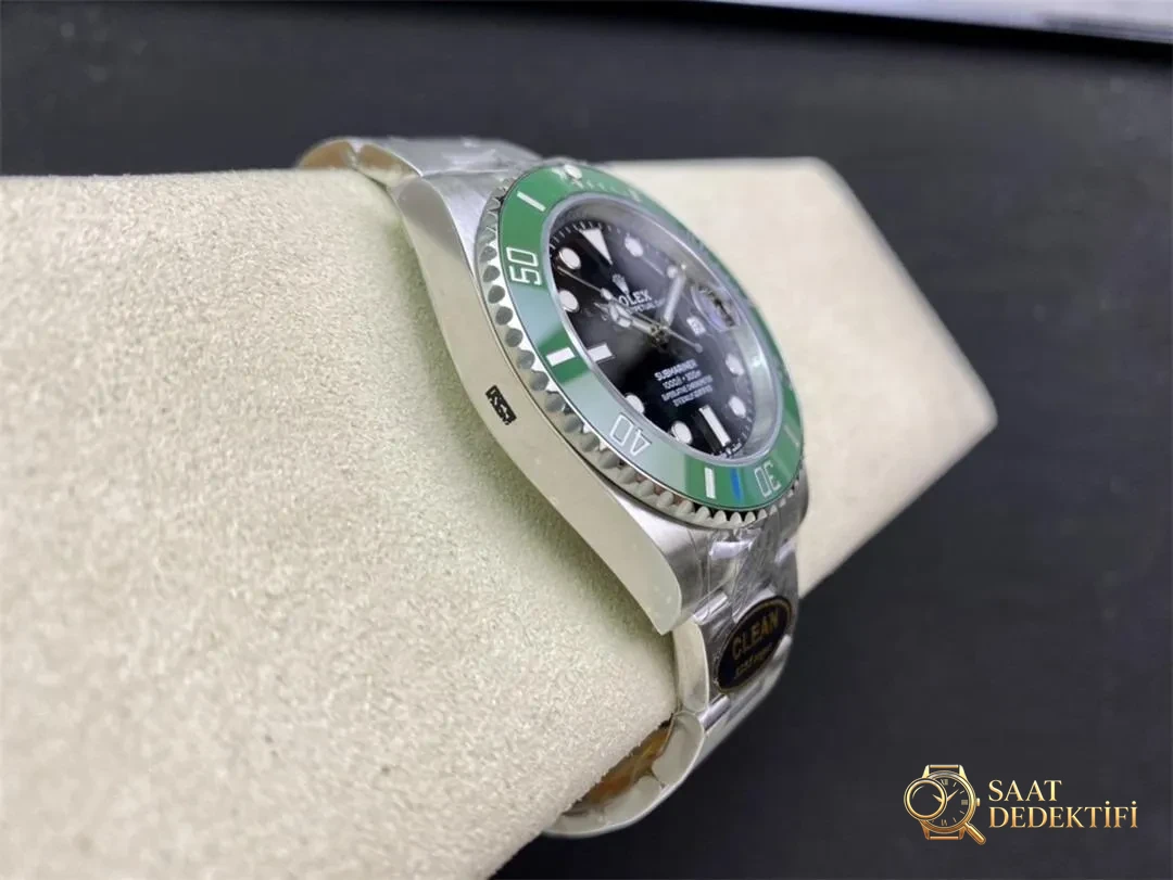 Clean yeşil su hayaleti 126610LV yeşil-siyah 41 mm replika saat nasıl seçilir? - Bilezik, Toka ve Klips Mekanizması