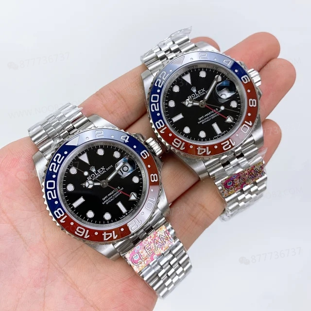 Clean/Clean Rolex GMT kola bezel ile orijinalin farkı ne? — 3. fotoğraf