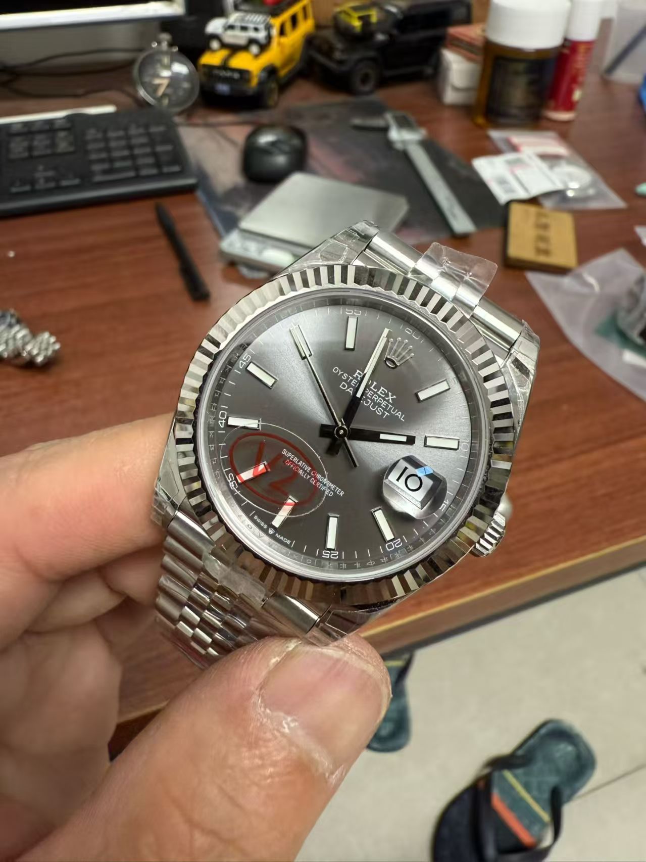 VS Datejust V2 Gri