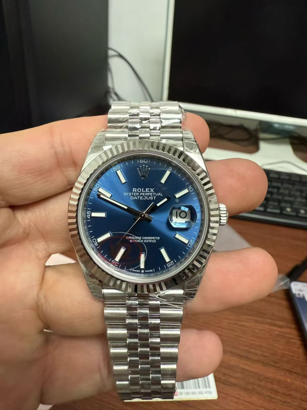 VS Datejust V2 Mavi