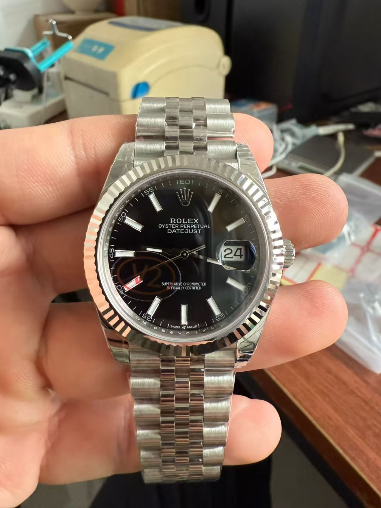 VS Datejust V2 Siyah