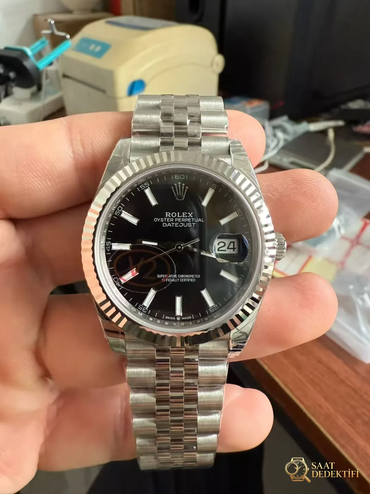 VS Datejust V2 Siyah