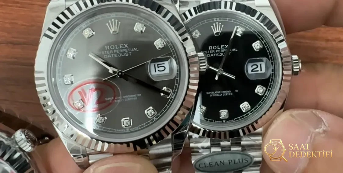 Pırlanta Datejust VS vs Clean Plus